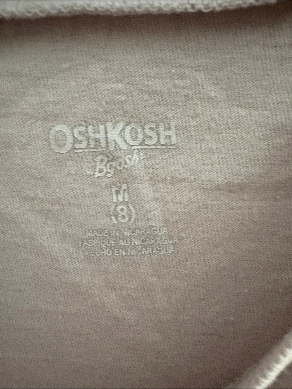 OshKosh B'gosh Light Pink Unicorn Graphic Tee
